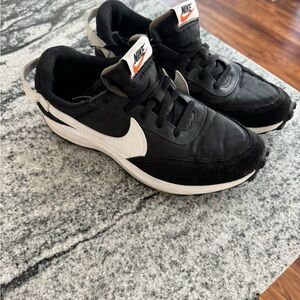 Nike Black and White Athletic Shoes